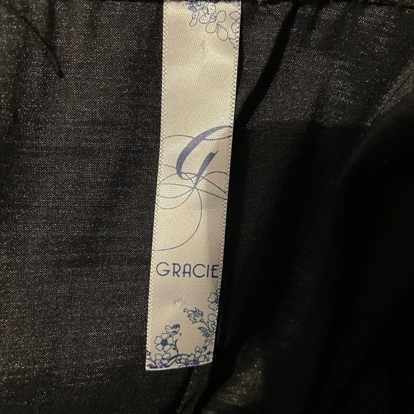 Gracie Size Large Strapless Mini Dress Black Pockets Party Minimalist We… - Picture 6 of 7